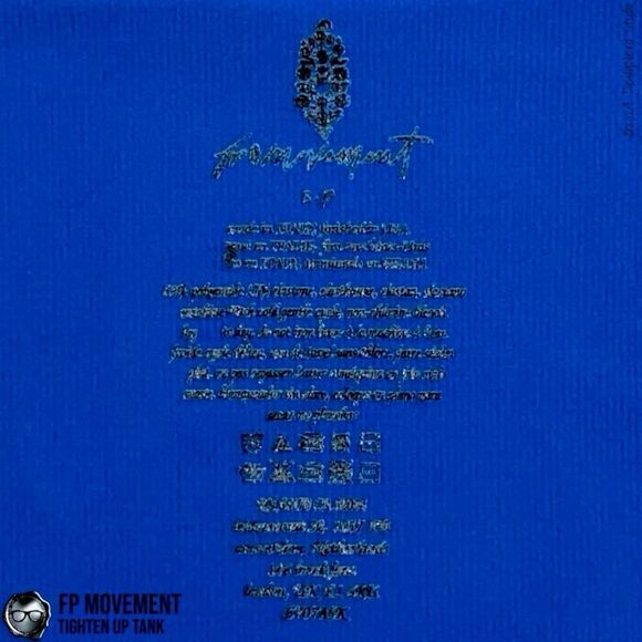 FP MOVEMENT TIGHTEN UP TANK IN IMPERIAL BLUE SIZE S WORKOUT ACTIVEWEAR RETIRED - Picture 5 of 8